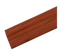 HOHOVYVY Rodapié suave, tira de esquina autoadhesiva, rodapié decorativo de espuma, autoadhesivo, línea de cintura, 3 metros, adhesivo de pared (marrón madera grano)