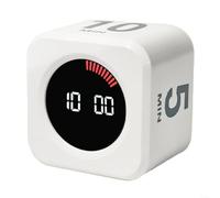 HOHOVYVY Temporizador visual LED Sensor de gravedad Flip Time Management Timer Temporizador de cuenta regresiva