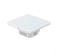HOHOVYVY Termostato inteligente, calentador de caldera táctil, 40 A, WiFi táctil, temporizador sin conexión, aplicación de control de distancia (blanco)