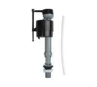HOHOVYVY Válvula de llenado de inodoros, válvula de cisterna ajustable, válvula de entrada de inodoro ajustable con filtro, rosca G15/16, válvula de llenado silenciosa para inodoros