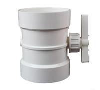 HOHOVYVY Válvula de regulación de cantidad de aire de PVC, válvula de control manual para válvula de cierre de volumen de aire (75 mm)