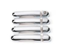 HOHPMGFGNN Cubremango Cubierta Captura Manija Puerta Lateral Cromada Moldura Superpuesta Accesorios Estilo Coche Protector Para JEEP Renegade 2015-2018(No Intelligent key)