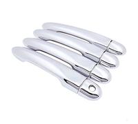 HOHPMGFGNN Cubremango Cubierta Cromada Para Manija De Puerta Juego De Molduras De Captura Para Renault Para Fluence 2009-2019 Accesorios De Estilo De Tapa De Coche(1 Keyhole No Button)