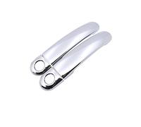 HOHPMGFGNN Cubremango Embellecedor De Cubierta De Manija De Puerta Cromada Para Asiento De Ibiza 6L 2003 2004 2005 2006 2007 2008 2009 Mk3 Catch Car Cap Set Accesorios(2Door 2 Keyhole)