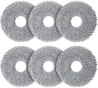 HoHumoca 6Pcs Paños Mopas Recambios para Roborock Saros 20/Saros 20 Sonic/Saros 10R/Qrevo S5V/Qrevo Curv/Qrevo Curv 2 Pro/Curv 2 ProX/Qrevo Edge/QV 35A/QV 35S/Qrevo S/Qrevo Pro/Qrevo Master/Qrevo Slim