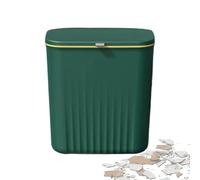 HohuzSruk Cubo De Basura De Pared,Cubo De Basura Con Tapa | Recipiente Pequeño Antiolores Para Residuos - Desechos Para Oficina Y Dormitorio