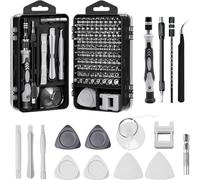 HOHXEN Juego de Destornilladores de Precisión 115 en 1, Juego de Puntas de Destornillador Pequeñas, para Ordenadores Portátiles, iPhone, Ordenadores, MacBook, Micro PC, PS4, Nintendo, Relojes