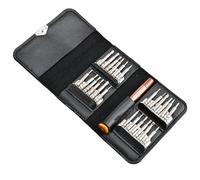 HOHXEN Juego de Puntas de Destornillador Manual con 25 Puntas, Compatible con la Mayoría de Productos Digitales, Apto para Diversos Tipos de Ordenadores, Teléfonos Móviles, Cámaras, Gafas y Relojes