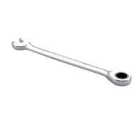 HOHXEN Llave de Trinquete de 10 mm, Llave Combinada Llave de Trinquete de Cabeza Fija Llave Combinada, Acero al Cromo Vanadio - 1 Pieza