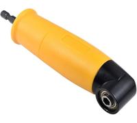HOHXEN Taladro de Ángulo Recto, 90 Grados de Ángulo Recto Conductor de Extensión de Potencia Destornillador Taladro Accesorio 1/4 Pulgadas Hexagonal Socket Destornillador Titular Adaptador
