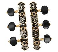 HOHXFYP Afinadores de Guitarra, Clavijas de Afinaci¨®n, Clavijas de Guitarra Ac¨²stica 1:18 Clavijas de Afinaci¨®n de Repuesto 3L3R, Mejoran la Estabilidad y Durabilidad para Guitarras Cl¨¢sicas