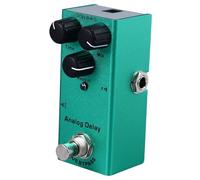 HOHXFYP Guitar Effects Pedal, Single Type Mini Reverb Pedal, Aluminum Alloy Accurate Adjustment Electric Effect Pedal True Bypass for Pedal Boards, Electric Guitar (Green)