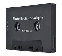 HOHXFYP Receptor de Casete de para Automóvil, Adaptador de Reproductor Inalámbrico de Casete para Automóvil BT, Adaptador de Cinta de Casete USB Portátil con Batería Recargable