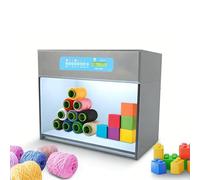 Hoiaost Gabinete Evaluación Color con 4, 5 Y 6 Fuentes De Luz | Herramienta Esencial Combinación De Colores para Pequeñas Empresas del Sector Textil, De Pintura E Impresión Sixlightsources