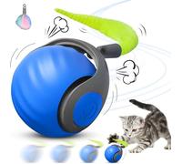 HOIDOKLY 2025 Nuevo Speedy Tail 2.0, juguete para gatos Speedy Tail King of Interactive Cat Toy Ball, juguete automático para gatos, alivia la ansiedad (azul)