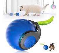 HOIDOKLY Speedy Tail 2.0 - Juguete interactivo para gatos con cola, conmutación de tres modos, bola inteligente para aliviar la ansiedad (azul)