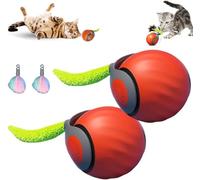 HOIDOKLY Speedy Tail 2.0 Juguete para gatos, 2025, nueva bola de juguete móvil automática para mascotas, pelota de juguete interactiva inteligente, pelota de juguete para perros, alivia la ansiedad