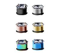 Hoisy Dilatador 6 PCS, Juego Dilatadores 5mm, Redondo Circonita, Acero Inoxidable, Piercing para Hombre Oreja Multicolor