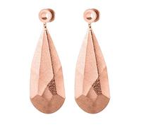 Hoisy Juego Dilatadores 2 PCS, Juego Dilatadores 6mm, Lágrima de Oro Rosa, Acero Inoxidable, Plugs Tunnels Oro Rosa