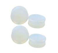 Hoisy Set de 4 Kit Dilatacion Oreja, 22mm Juego Dilatadores, Piedra de Ópalo, Piedra, Dilatadores Oreja Hombre Opal