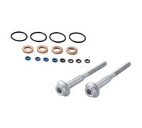 Hoite 1 juego de reparación de sellos y pernos de inyector de combustible, apto para inyectores Audi VW. Reemplaza 03L130277B, A2C59513554, A2C9626040080, 883.670 y 883.670.