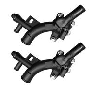 Hoite 25193922 Brida de refrigerante 103086 Termostato, termostato de tres vías, apto para Astra J Insignia Zafira C 1.4 Opel Adam