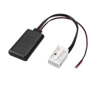Hoite Adaptador de audio auxiliar Bluetooth para radio de coche RD4, cable de audio estéreo Aux-IN de repuesto para Citroën C2, C5, C6 y C8, Peugeot 207, 308, 407, 1007 y 4007.