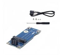 Hoite Adaptador de tarjeta mini PCI-E WWAN/LTE a placa base USB de 9 pines. Convertidor de prueba de tarjeta de red mini PCIE 3G/4G a placa base USB de 9 pines con ranura para SIM.
