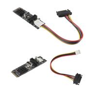 Hoite Adaptador VL805 de USB 3.1 tipo E de 5 Gbps en panel frontal y tarjeta Express de USB 2.0 a NVME NGFF M-Key para placa base