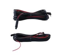 Hoite Cable de 4 pines para cámara de salpicadero, cable para cámara de visión trasera, macho de 4 pines a macho de 2,5 mm, extensión para espejo retrovisor de coche, 10 m