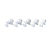 Hoite Dispositivo de bloqueo de disyuntor miniatura MCB RCD de aluminio, 5 unidades, apto para la mayoría de los conjuntos de disyuntores miniatura de placas de circuito.