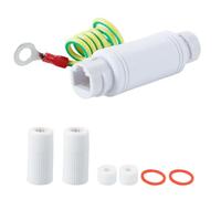 Hoite Extensor POE RJ45 10/100/1000 Mbit/s Gigabit IP66 Impermeable 5ka Protección Repetidor Exterior Extensor de Distancia POE Compatible con Cámaras