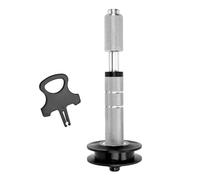 Hoite Guardacadenas para eje pasante de bicicleta, arandela para volante de bicicleta de montaña y carretera, para inspección y lubricación de cadena