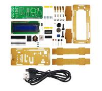 Hoite Kit de soldadura para reloj calendario perpetuo: pantalla LCD de temperatura, conjunto de ensamblaje digital (para práctica de soldadura de circuitos analógicos)