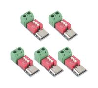 Hoite Módulo de placa de activación USB C PD de 5 piezas, señuelo de carga rápida PD QC, cargador USB tipo C de 5 V-20 V de alta velocidad, protección contra sobretemperatura y sobretensión.