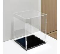 Hoiweqr Cajas De Metacrilato Armar Una Caja De Acrílico Transparente, Caja Transparente para Coleccionistas, Expositor Antipolvo para Figuras, Modelos, Joyería(H45cm,LxW 50x35cm)