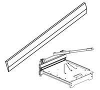 Hoja afilada de acero de tungsteno de 45,7 cm para cortador de suelos MD-460