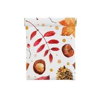 Hoja botánica de otoño, Squeeze Top Wallet Bolsa de Almacenamiento para Mujer Monedero pequeño Bolsa de Cambio