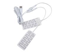 Hoja calefactora para guantes USB: almohadilla calefactora USB versátil para guantes, calentadores de manos ideales para invierno | Película calefactora esencial para guantes para aventuras en climas