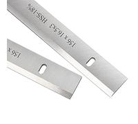 Hoja cepilladora de espesor HSS de 6 "y 156mm, cuchillo cepillador de madera de 156X16,3X3 Mm for herramientas eléctricas de carpintería, accesorios