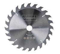 Hoja circular 254x30x2,8 mm 24d para madera para ingletadora Scheppach hm254
