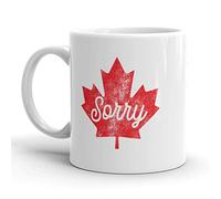 Hoja De Arce Lo Siento Taza De Café Duradero Tazas De Desayuno Elegante Mug Para Leche Escuela Té 330Ml