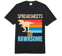 Hoja de cálculo Divertida Son Impresionantes Hoja de cálculo de Dinosaurios Comfort Colors Adult Heavyweight T-Shirt