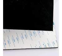 Hoja de caucho de silicona for altas temperaturas - Tapete autoadhesivo en blanco y negro (300 x 300 mm, opciones de espesor: 0,5-6 mm)(White,300x300x2.5mm)