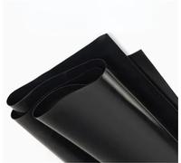 Hoja de caucho de silicona resistente a altas temperaturas - Estera de junta transparente/negra, opciones de espesor de 0,5 mm a 5 mm 1 pieza(Black,200x200x3mm)