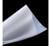 Hoja de caucho de silicona translúcida: 0,5 a 30 mm de espesor, duradera y fácil de limpiar, 1 unidad(300X300X1mm)