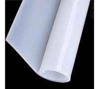 Hoja de caucho de silicona translúcida, Hoja de caucho silicona 1 mm espesor, translúcida, 2 piezas, varios tamaños(200x200mm)