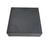 Hoja de cerámica de carburo de silicio de 50 × 50 mm, placa de cerámica de SiC sinterizada de 0,5 a 15 mm de espesor, adecuada for uso en laboratorio e industrias químicas(50x50x15mm)