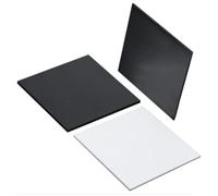 Hoja de cerámica de circonio de alta resistencia - Superficie resistente, duradera y lisa - 100x100/50x50 mm Opciones disponibles 1 pieza(Black,50 x 50 x 0.1mm)