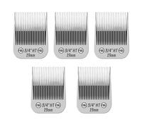 Hoja De Cerámica Desmontable For Aseo De Perros Y Mascotas HT A5 De 3/4 Pulgadas, Compatible Con Andis, Compatible Con Oster, Compatible Con Wahl(3-4 HT 5PC)